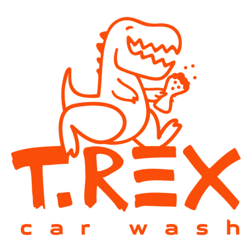 T.REX Car Wash автомийка та детейлінг значок
